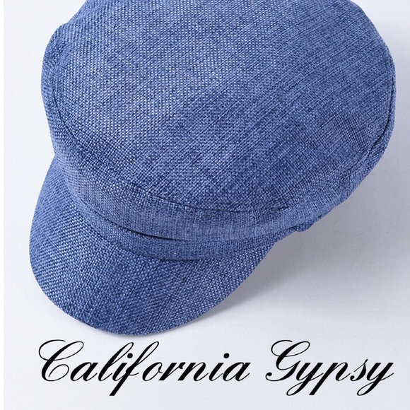 Denim Fishermen Cap Baker Fiddlers Hat - Picture 3 of 6